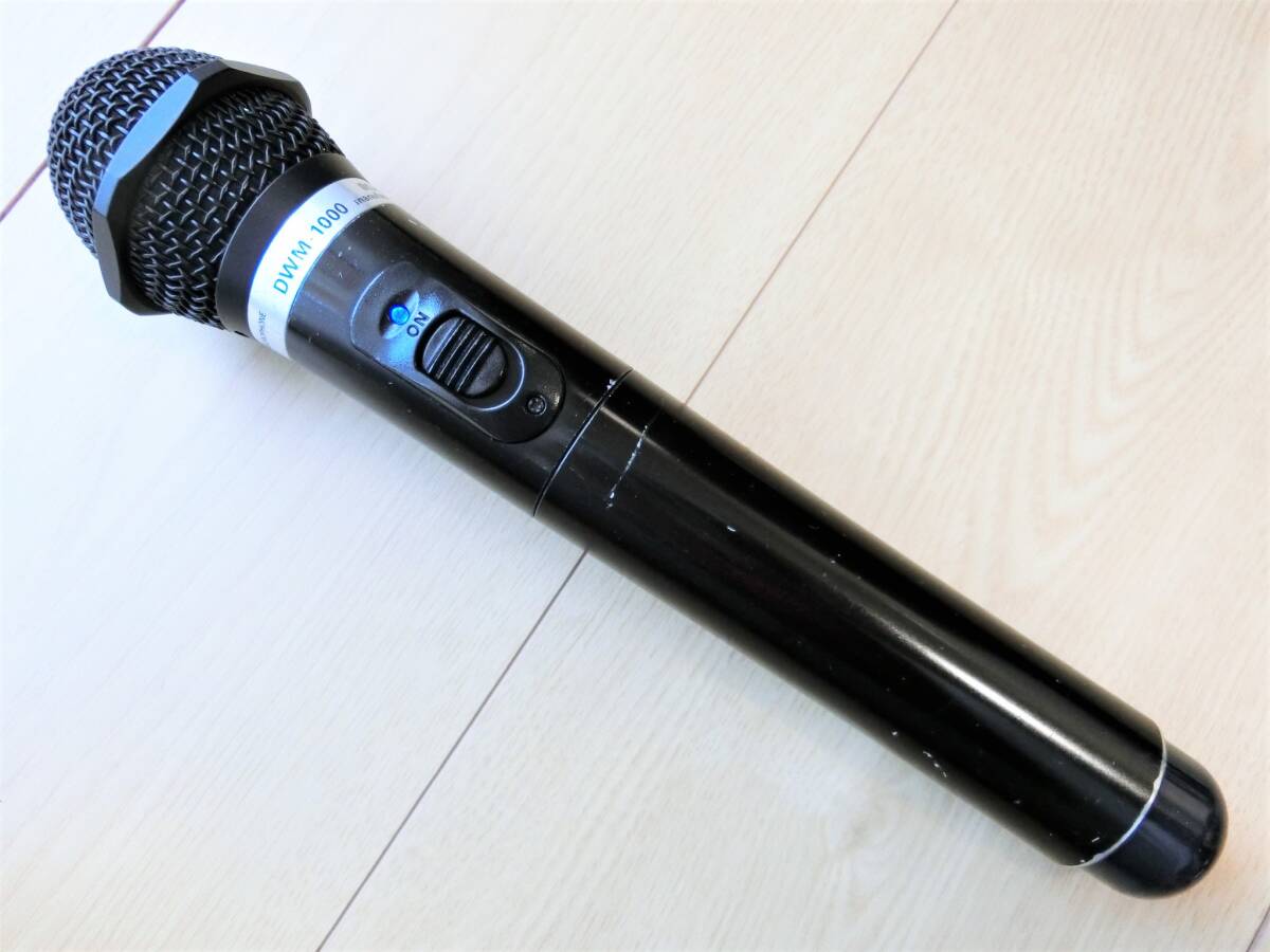 第一興商 DAM 電波式ワイヤレスマイク・DWM-1000 中古動作品 Yahoo!オークション - ① 第一興商 DAM 電波式ワイヤレス