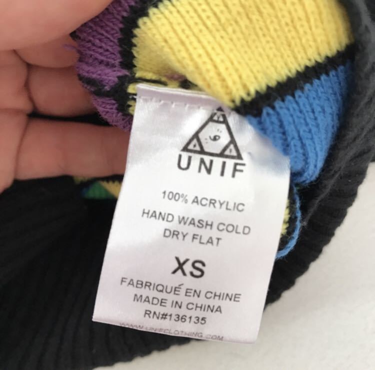 レア】正規品 UNIF RAINBOW トップス レインボー 水原希子 ユニフ