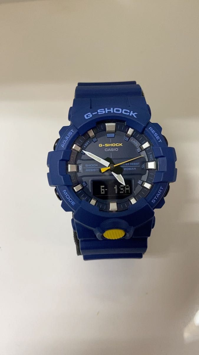 新同品！CASIO・G-SHOCK・GAー800SC・ブルー・クオーツ・カシオ･ジーショック･アナデジ