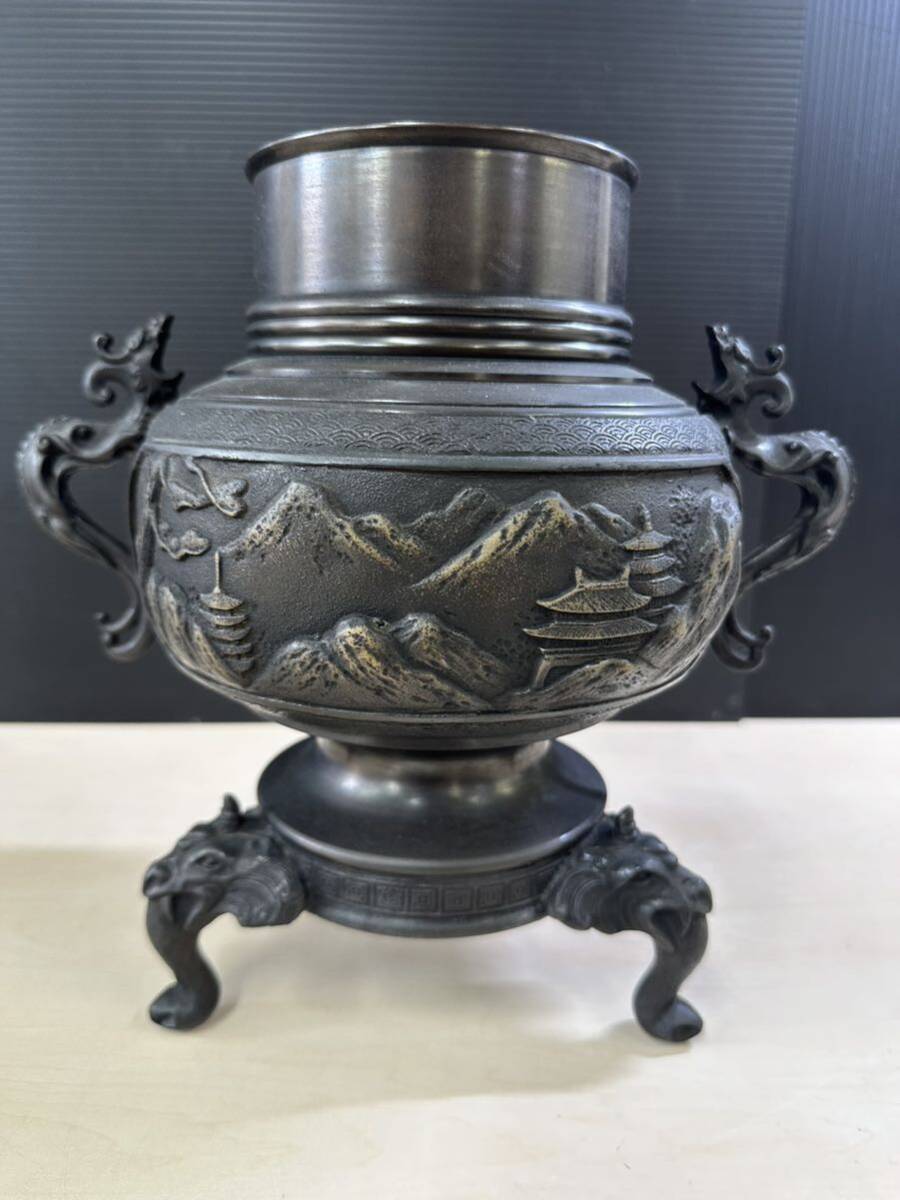 薄端 花器 華道具 Yahoo!オークション - 在銘 薄端 花器 茶道具 華道具 花瓶 うす