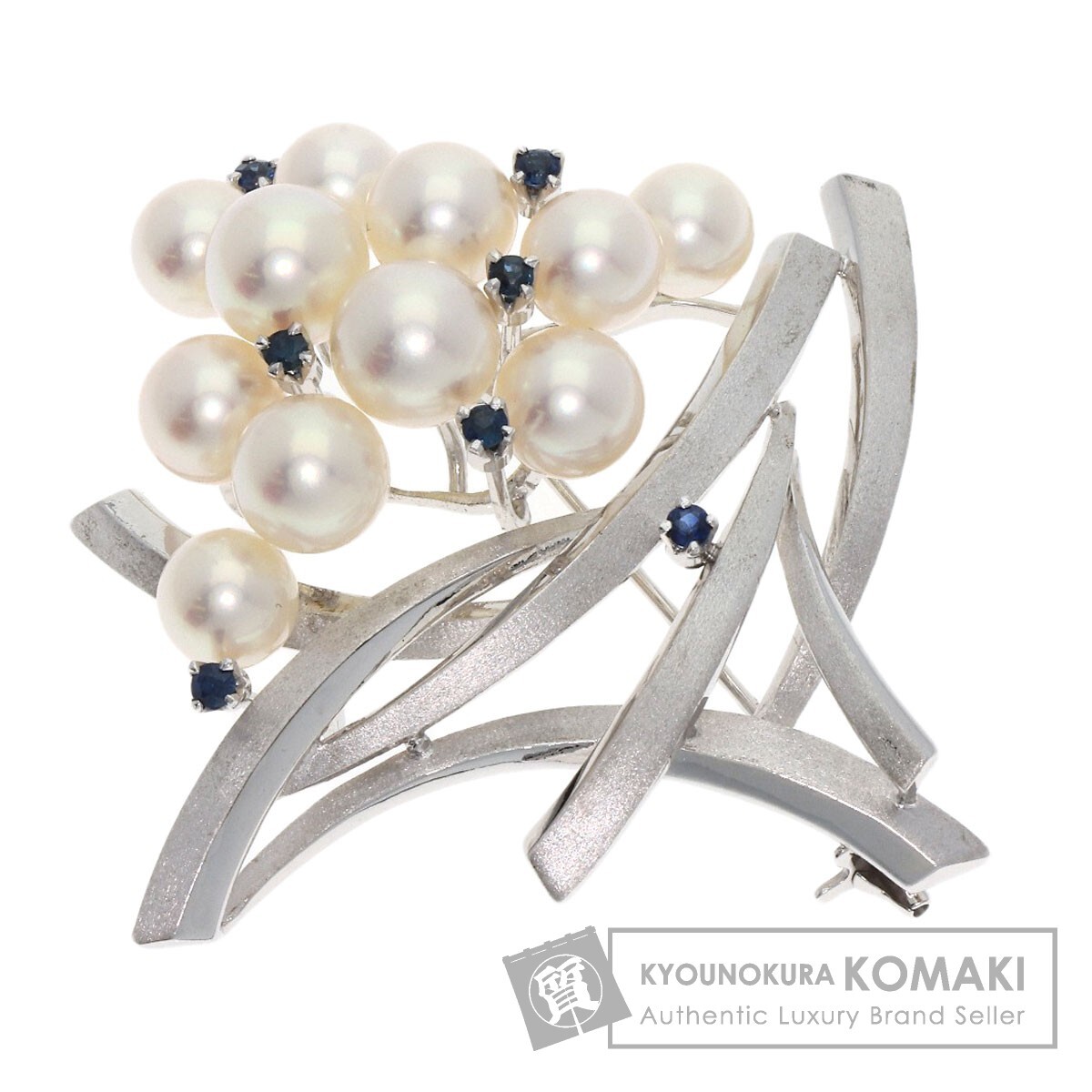 TASAKI タサキ アコヤパール 真珠 ダイヤモンド 惜しみ ブローチ TASAKI タサキ アコヤパール 真珠 ダイヤモンド 惜しみ ブローチ