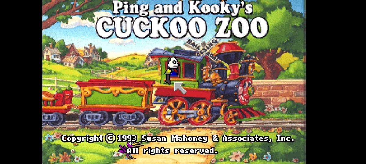 フロッピーディスク Ping & Kooky's Cuckoo Zoo レトロ PCゲーム 知育玩具 マッキントッシュ 5枚組