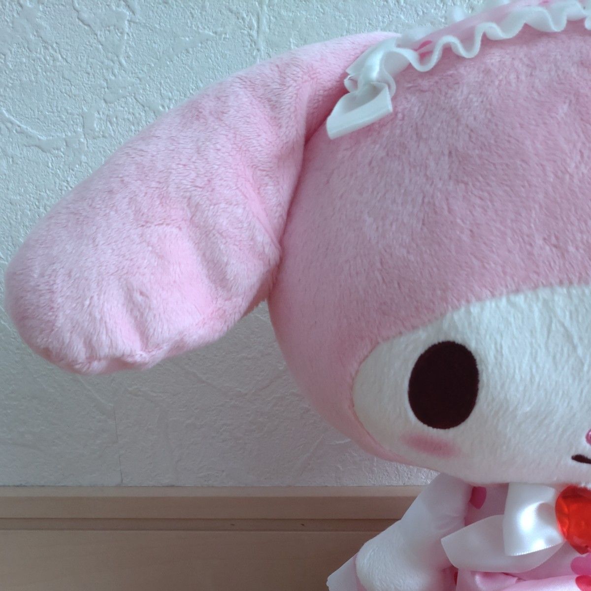 マイメロディ クロミ ピンクハートBIGぬいぐるみ タグ付き マイメロディ クロミ ピンクハートBIGぬいぐるみ タグ付き