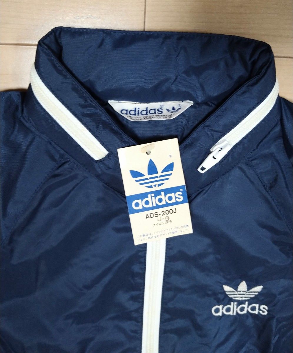 新品未使用】adidas 80s アディダス ナイロンジャケット 新品未使用】adidas 80s アディダス ナイロンジャケット