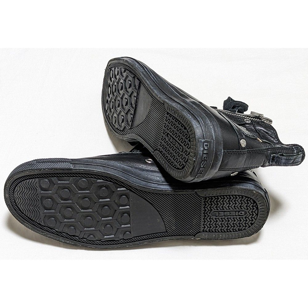 DIESEL MAGNETE EXPO- ZIP ジップハイカットスニーカー JPN27 美 DIESEL MAGNETE EXPO- ZIP ジップハイカットスニーカー JPN27 美