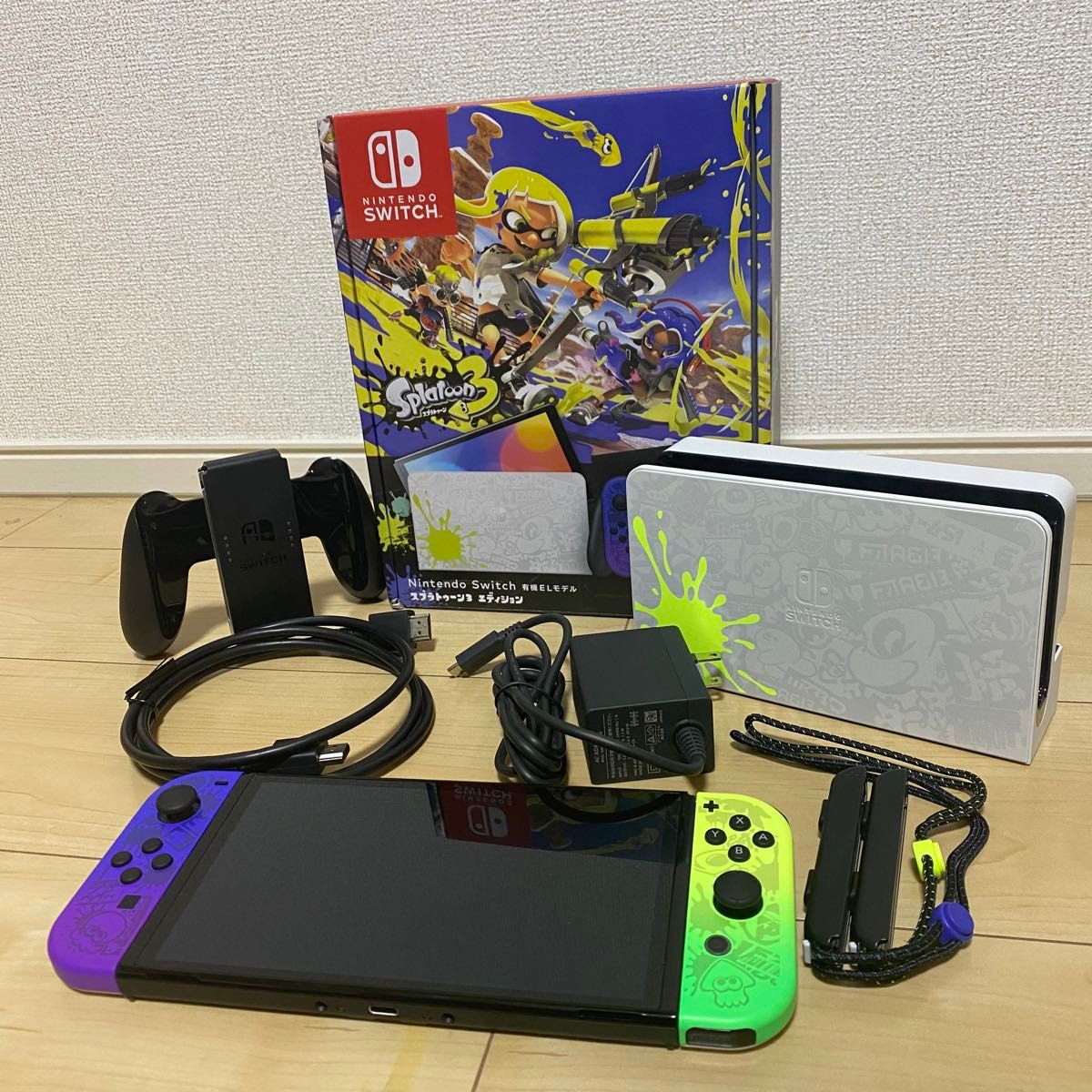 美品】Nintendo Switch 有機ELモデル スプラトゥーン3 美品】Nintendo Switch 有機ELモデル スプラトゥーン3
