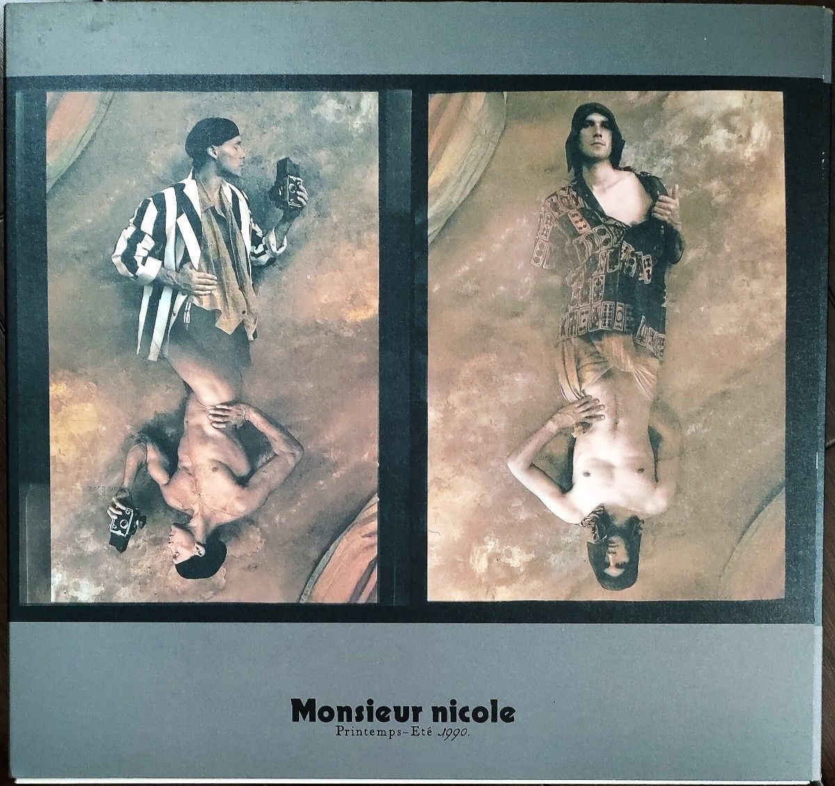 monsieur nicole 1990 Jan Saudek ムッシュ・ニコル 1990年春夏コレクション フォトブック 美品