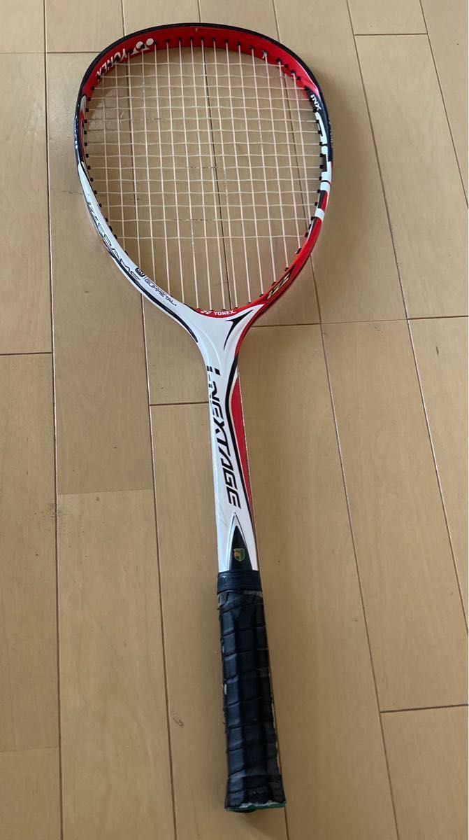 YONEX テニスラケット アイネクステージ900 レッド INX900 軟式 YONEX テニスラケット アイネクステージ900 レッド INX900 軟式