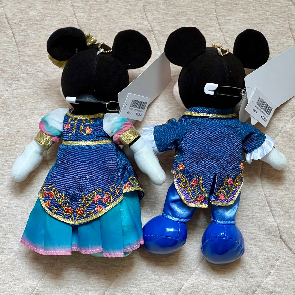 ファンタジースプリングスホテルぬいぐるみバッジ ミッキー ファンタジースプリングスホテルぬいぐるみバッジ ミッキー