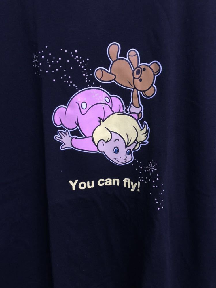 新品 ディズニー ピーターパン マイケル 半袖 tシャツ XL黒 男女兼用 クラシック レトロ/検索 ランド シー_画像2