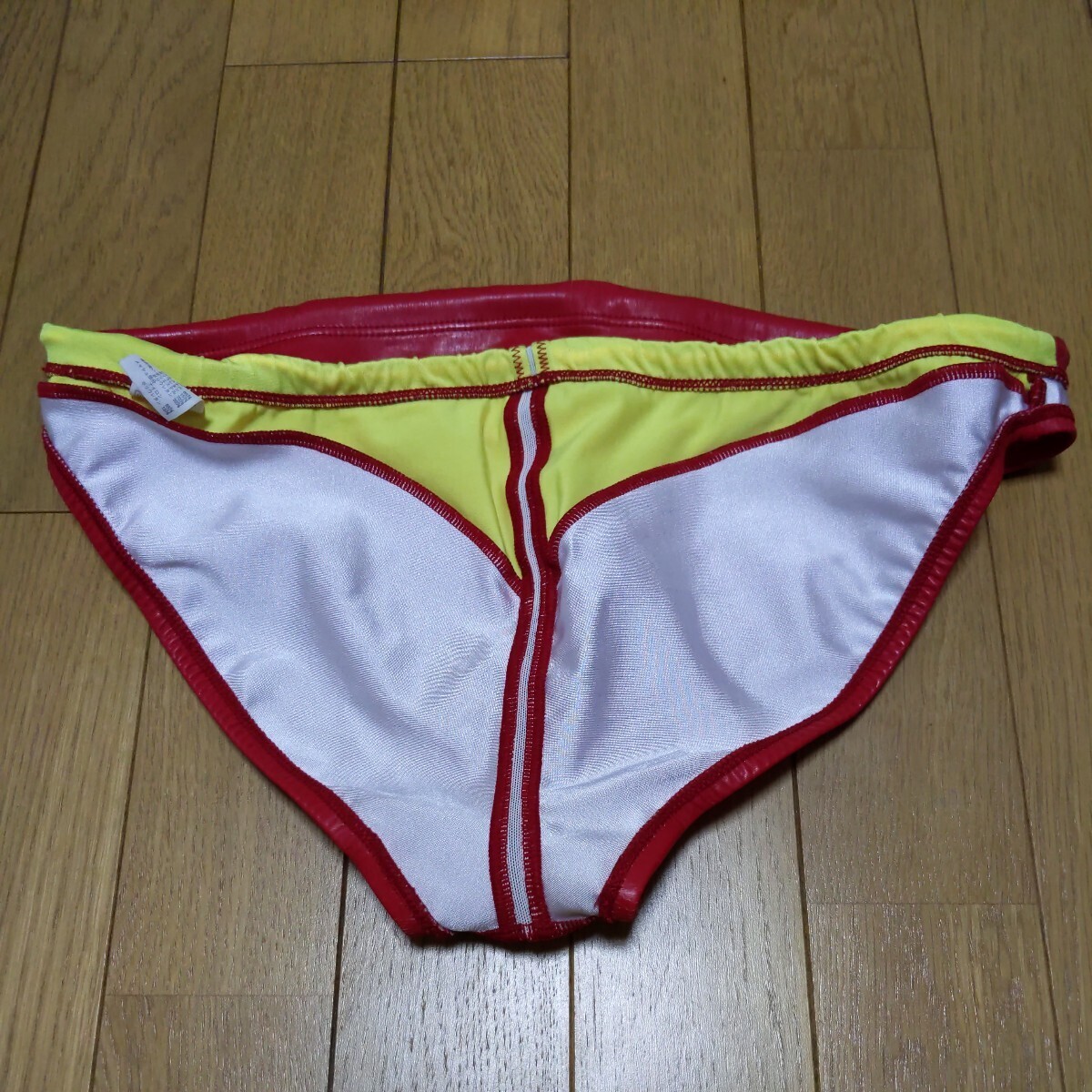 4L ライフセーバー ウォーターポロ ポロパン レッド×イエロー 競 4L ライフセーバー ウォーターポロ ポロパン レッド×イエロー 競