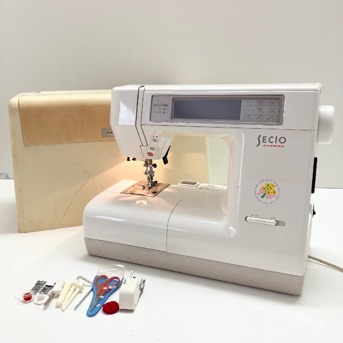 コンピューターミシン(JANOME)、ジャンク品 - ミシン コンピューターミシン(JANOME)、ジャンク品 - ミシン