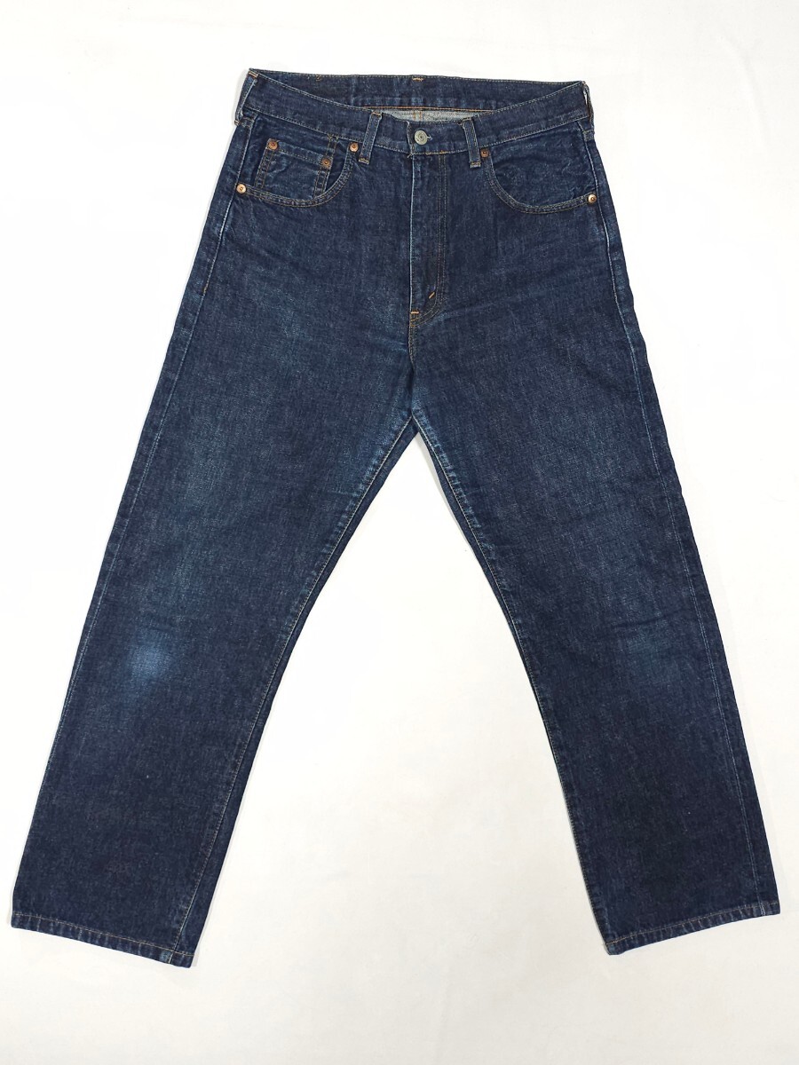 濃紺Levi'sリーバイス 502XXジーンズW33ヴィンテージ復刻 濃紺Levi'sリーバイス 502XXジーンズW33ヴィンテージ復刻