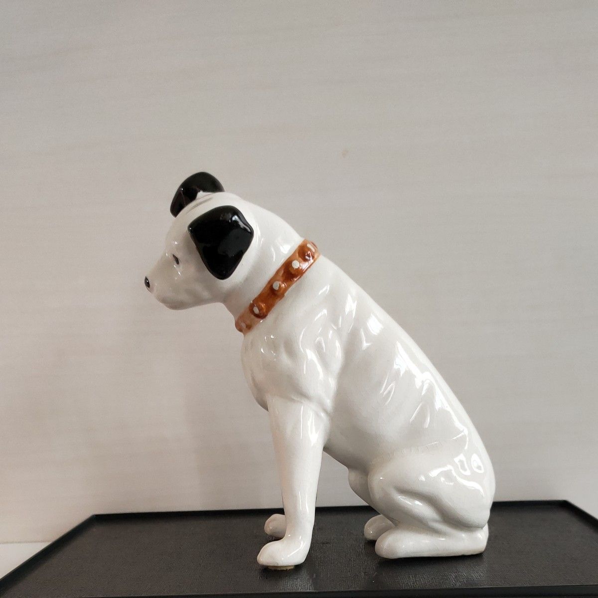 昭和レトロノベルティ】15センチ ビクター犬 ニッパー犬 置物 昭和レトロノベルティ】15センチ ビクター犬 ニッパー犬 置物