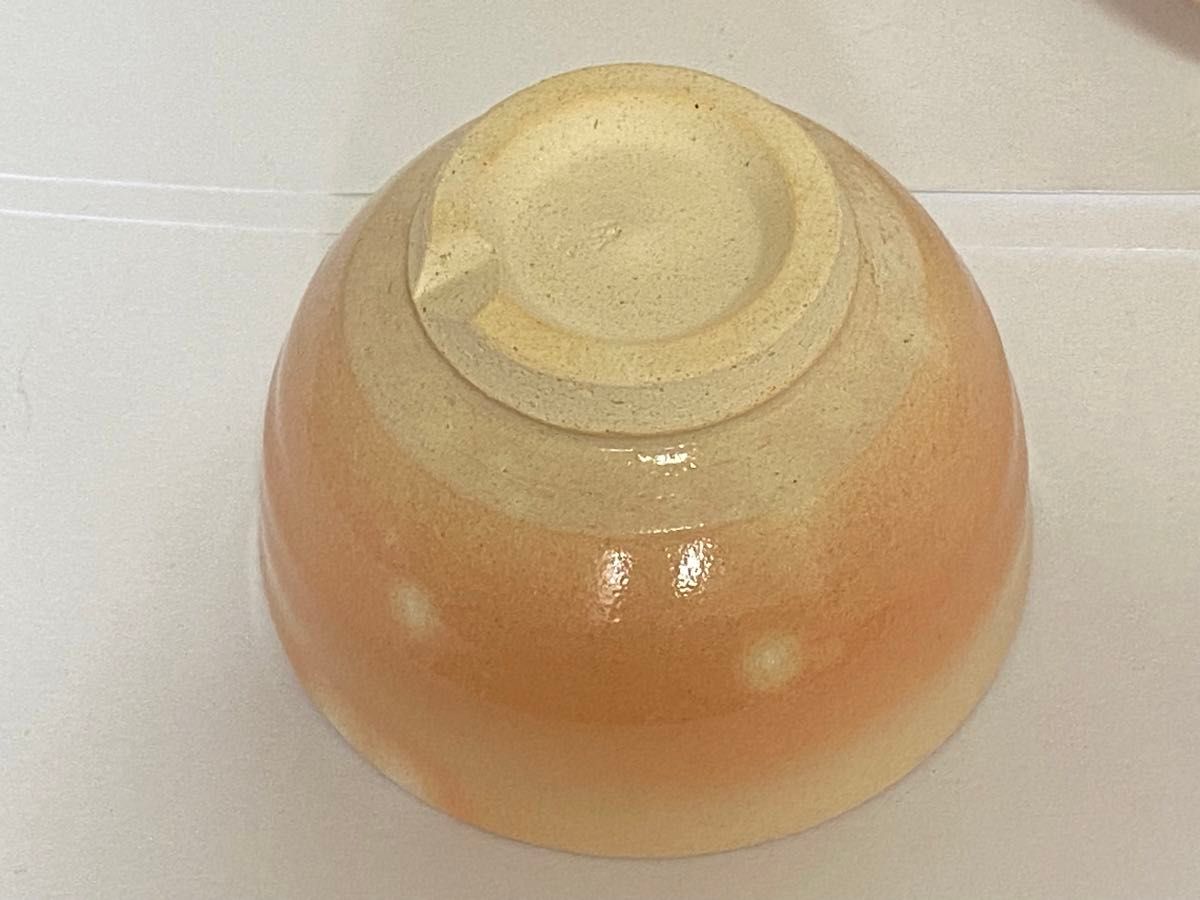 萩陶苑 御本手平 汲み出し揃 オレンジ 茶碗 茶道具 湯呑 陶器 萩 萩陶苑 御本手平 汲み出し揃 オレンジ 茶碗 茶道具 湯呑 陶器 萩