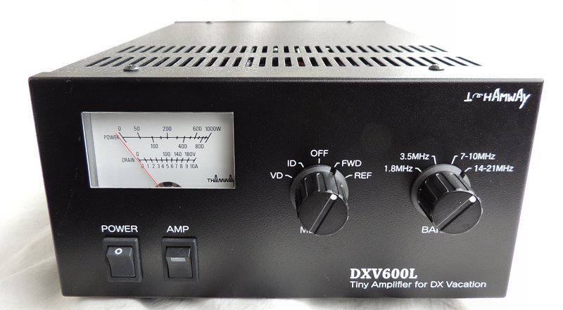 サムウェイ DXV600L HF600w リニアアンプ Yahoo!オークション - サムウエイ リニアアンプ DXV-600L 小型軽量