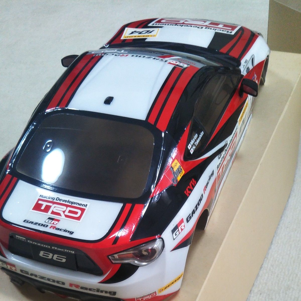 タミヤ 1/10 RCカースペアパーツ トヨタ86 GAZOO Racing TRD86 タミヤ 1/10 RCカースペアパーツ トヨタ86 GAZOO Racing TRD86