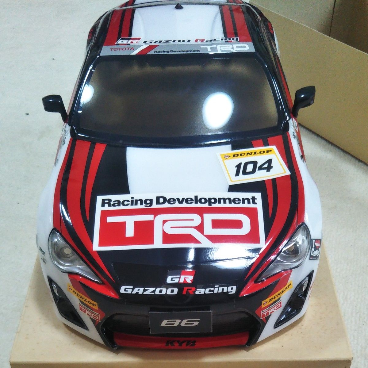 タミヤ 1/10 RCカースペアパーツ トヨタ86 GAZOO Racing TRD86 タミヤ 1/10 RCカースペアパーツ トヨタ86 GAZOO Racing TRD86