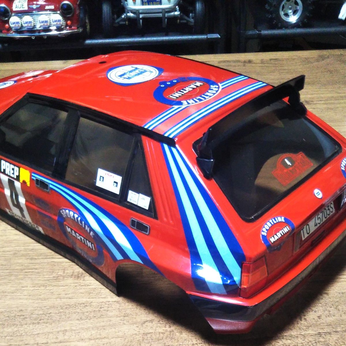 タミヤ 1/10 RCカースペアパーツ ランチアデルタ インテグラーレ タミヤ 1/10 RCカースペアパーツ ランチアデルタ インテグラーレ