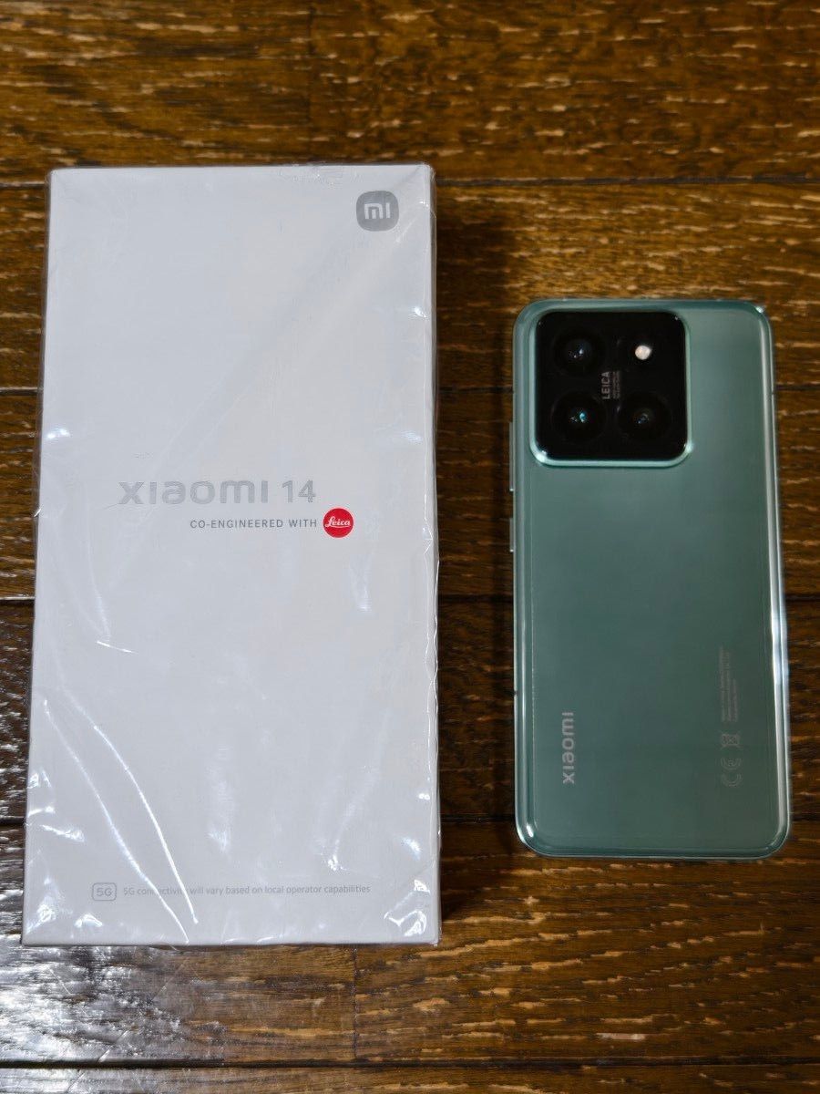 Xiaomi 14 グローバル版 12GB/256GB Jade Green|Yahoo!フリマ Xiaomi 14 グローバル版 12GB/256GB Jade Green|Yahoo!フリマ