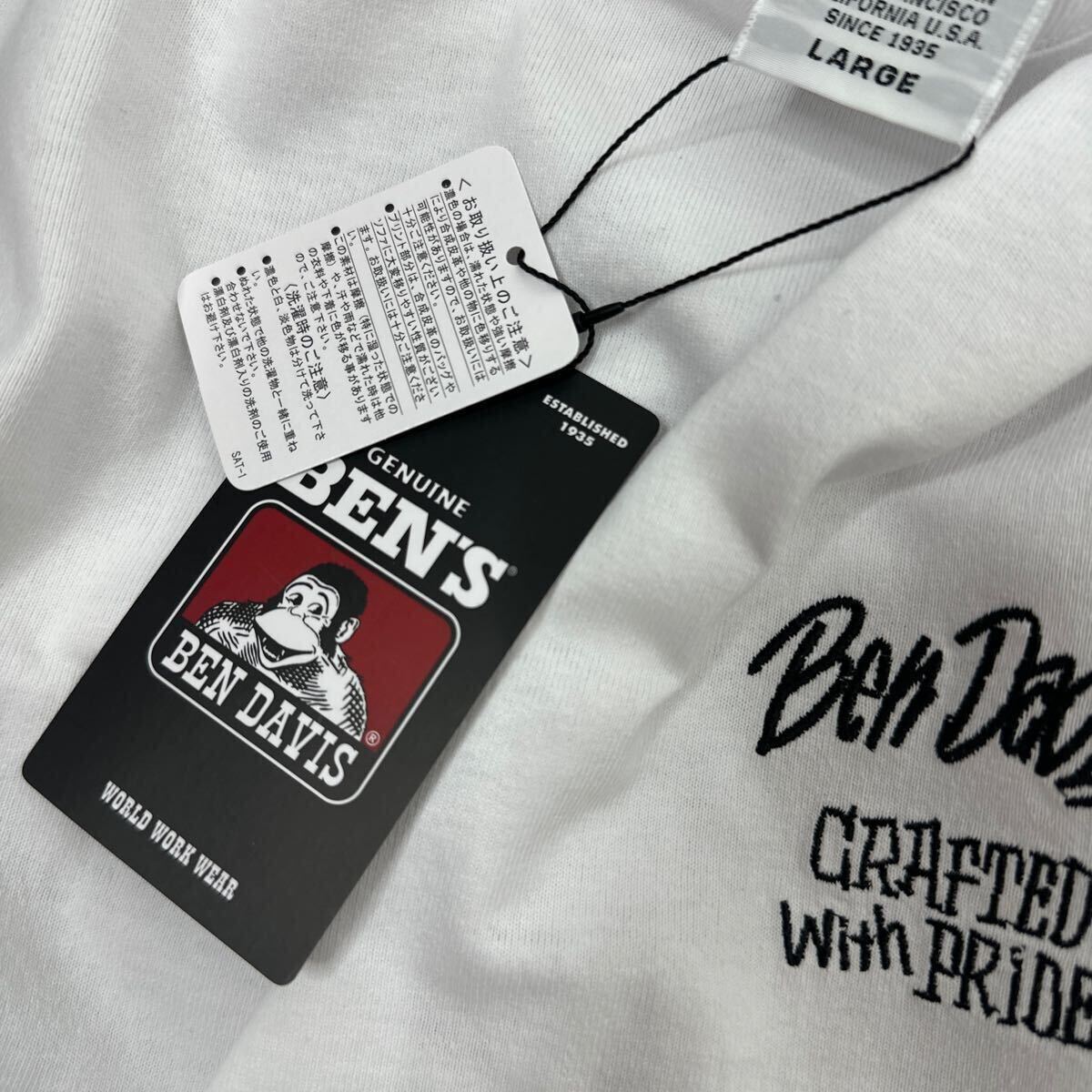 新品・未使用】BENDAVIS(ベンデイビス)半袖Tシャツ プリント 新品・未使用】BENDAVIS(ベンデイビス)半袖Tシャツ プリント