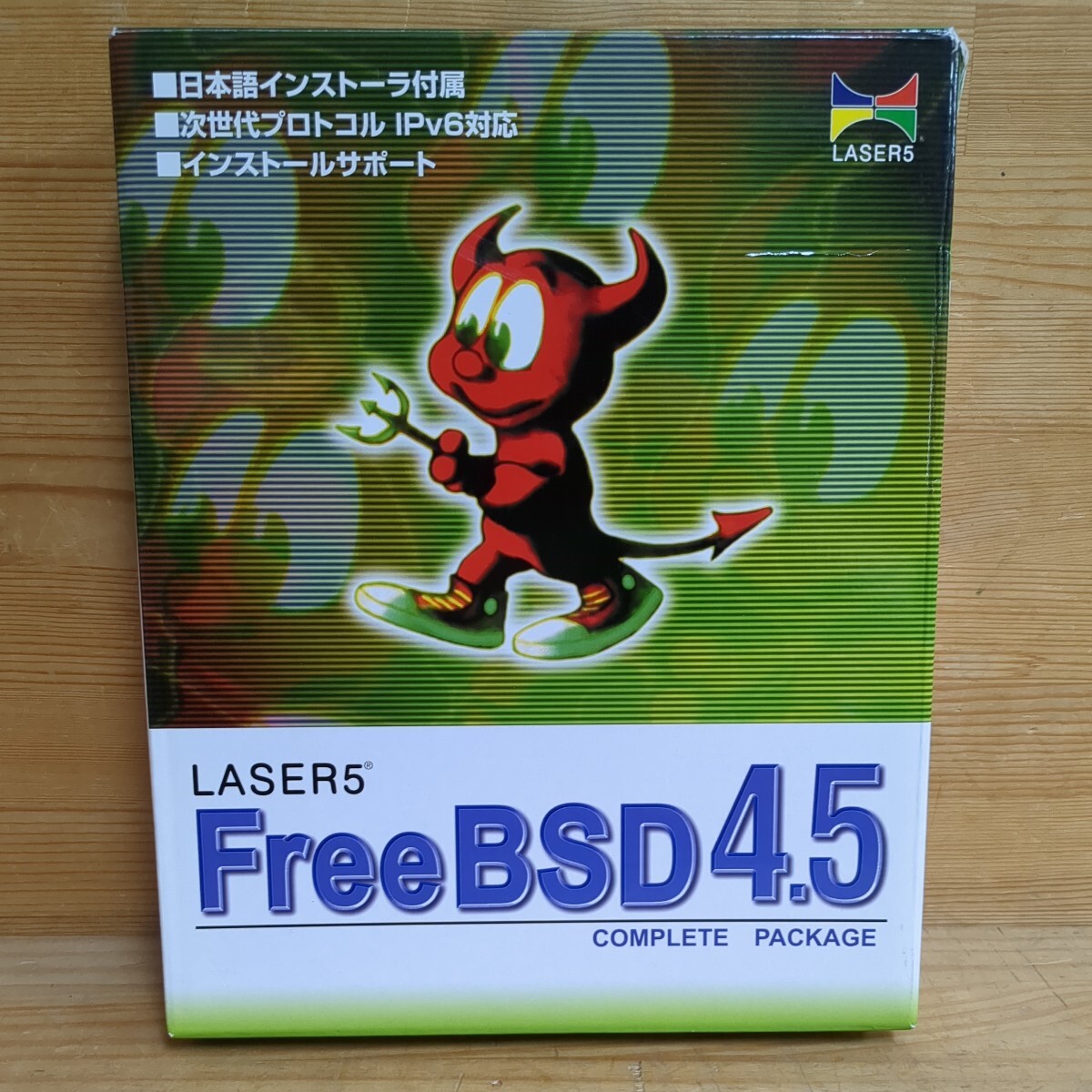 g35*LASER5 FreeBSD 4.5COMPLETE PACKAGE Japanese installer attached next generation protocol IPv6 correspondence PC-9801.PC-9821 optimum 240607