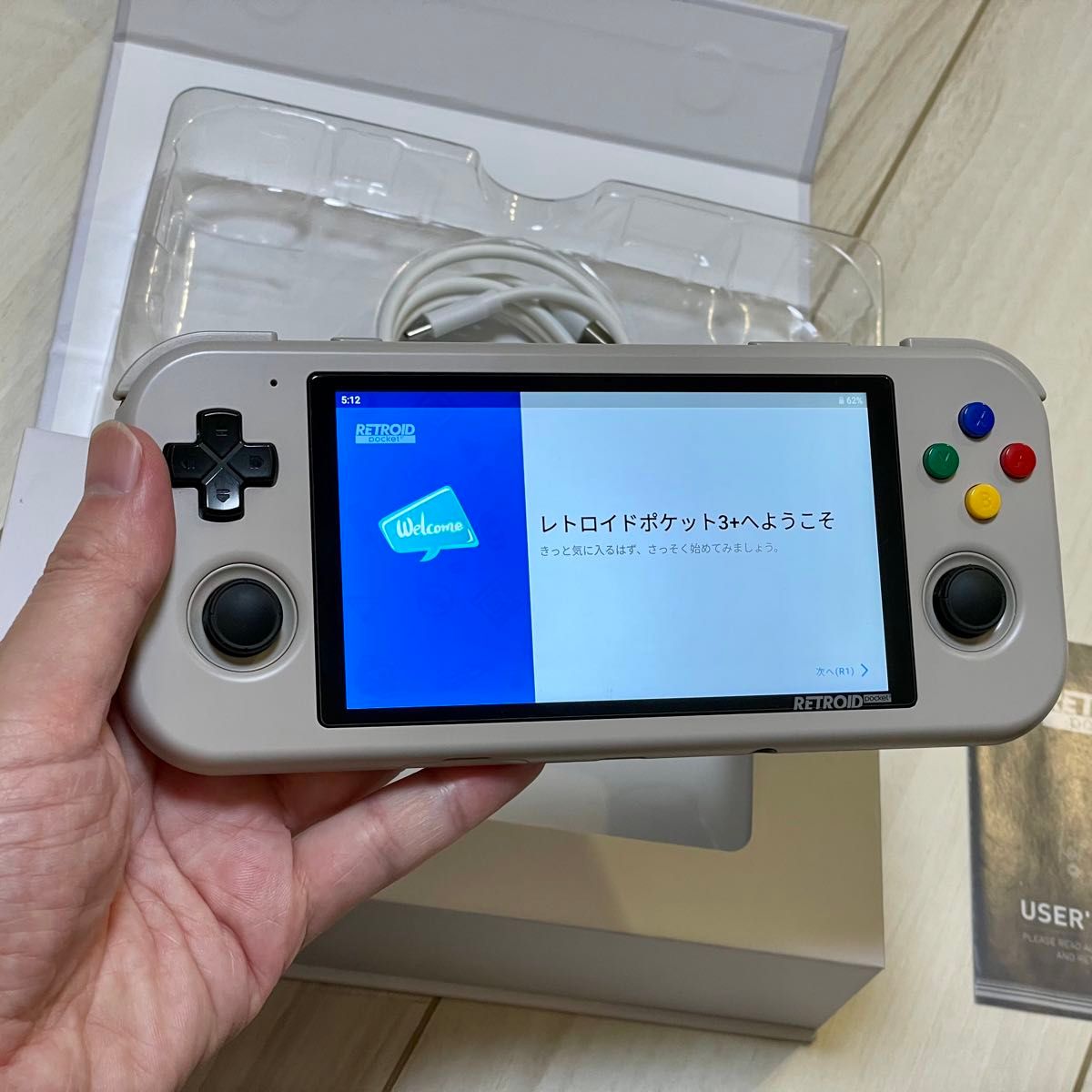 Retroid Pocket 3+ 16bit カラー Retroid Pocket 3+ 16bitカラー 美品 グリップ付|Yahoo!フリマ