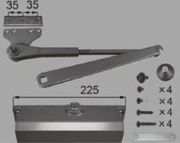 LIXIL ドア・引戸用部品 ドアクローザ 玄関・店舗・勝手口・テラスドア ドアクローザ