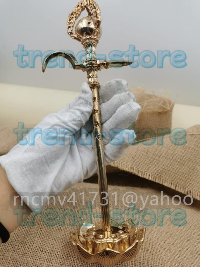 密教法具 金剛鉤 準提金鋼勾 降魔杵 寺院仏具 銅製法 密教法具 金剛鉤 準提金鋼勾 降魔杵 寺院仏具 銅製法