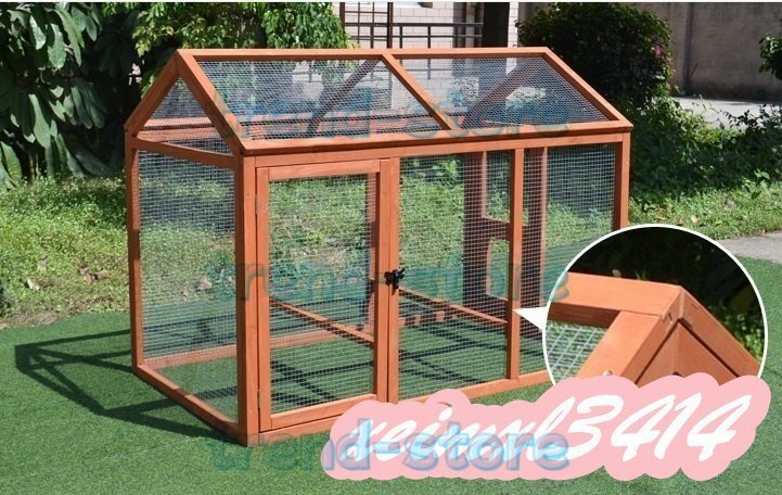 犬屋 ペット ニワトリかご トリ小屋 鳥かご 逃げ出防止 大型 犬屋 ペット ニワトリかご トリ小屋 鳥かご 逃げ出防止 大型