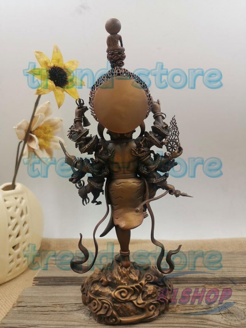 仏像 烏枢沙摩明王 23cm トイレの神様 お手洗い 洗面所の 仏像 烏枢沙摩明王 23cm トイレの神様 お手洗い 洗面所の