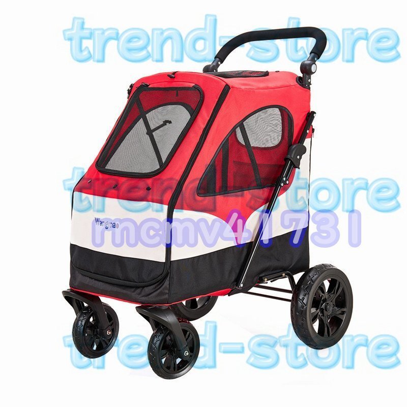 高品質 ペットカート 犬用 キャリーカート ペットバギー 高品質 ペットカート 犬用 キャリーカート ペットバギー