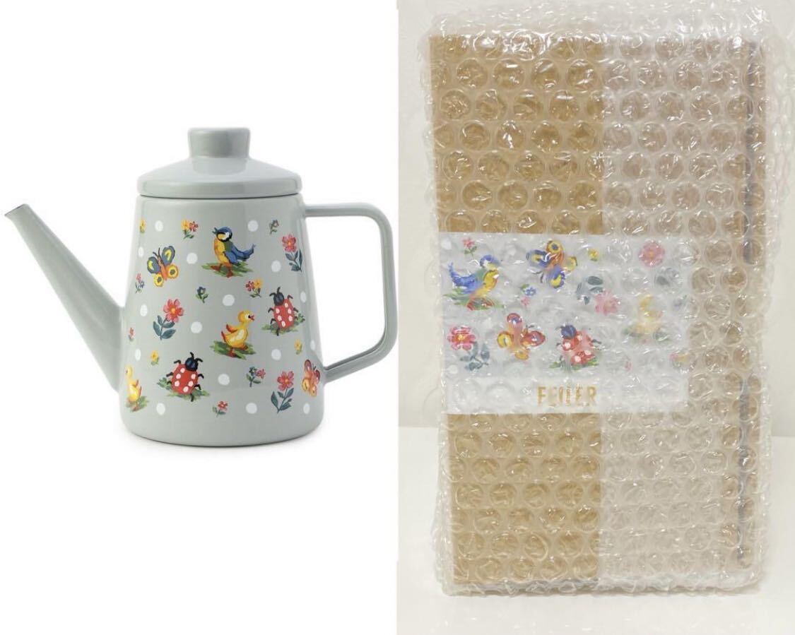 FEILER フェイラー ハイジドット ホーロードリップポット 新品未 FEILER フェイラー ハイジドット ホーロードリップポット 新品未
