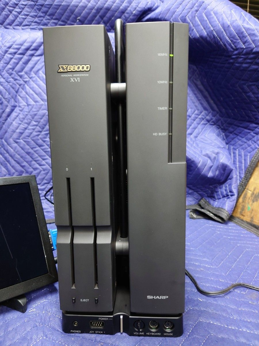 SHARP X68000 XVI CZ-634C-TN フルメンテナンス済 本体のみ SHARP X68000 XVI CZ-634C-TN フルメンテナンス済 本体のみ