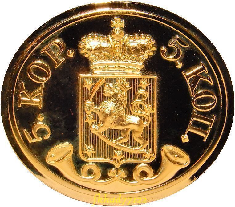 2 Finland lion . chapter stamp collector collection lion international mail limitation version original gold trim 24KT Gold original silver made medal coin plate 