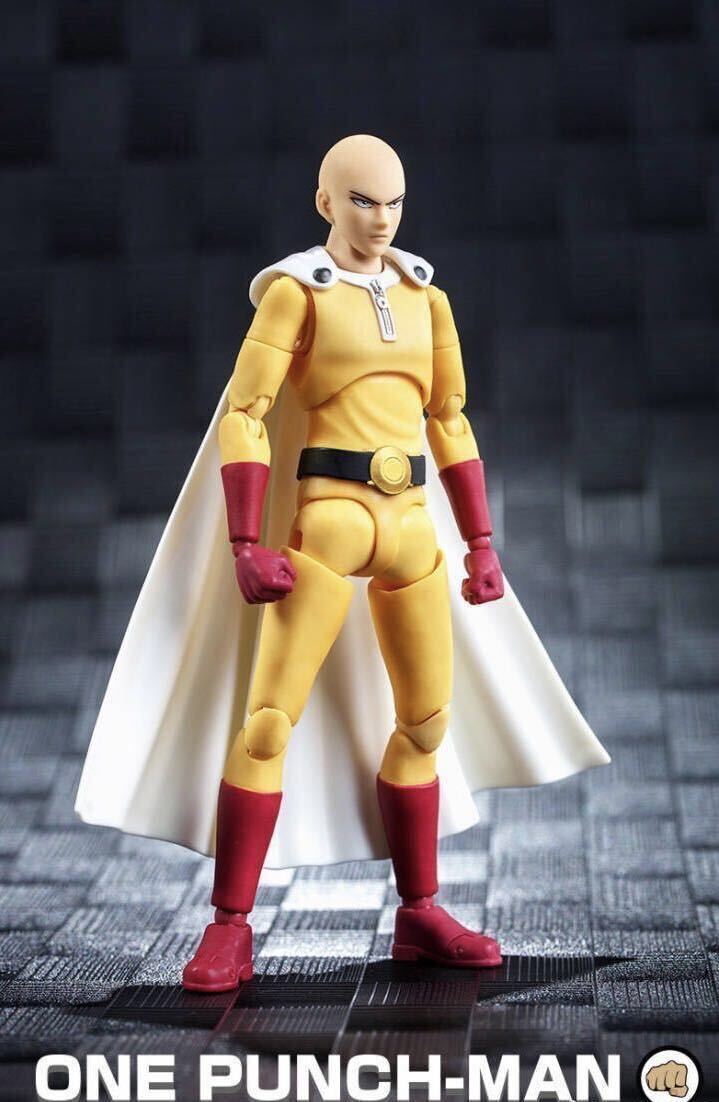 新品即納 ワンパンマン サイタマ 1/12 可動フィギュア 完成品 新品即納 ワンパンマン サイタマ 1/12 可動フィギュア 完成品