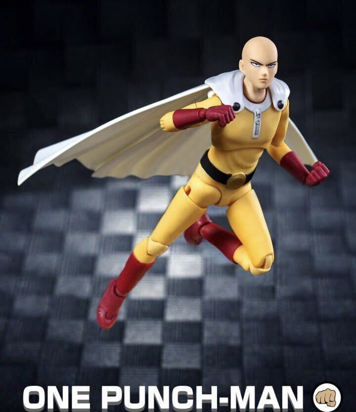 新品即納 ワンパンマン サイタマ 1/12 可動フィギュア 完成品 新品即納 ワンパンマン サイタマ 1/12 可動フィギュア 完成品
