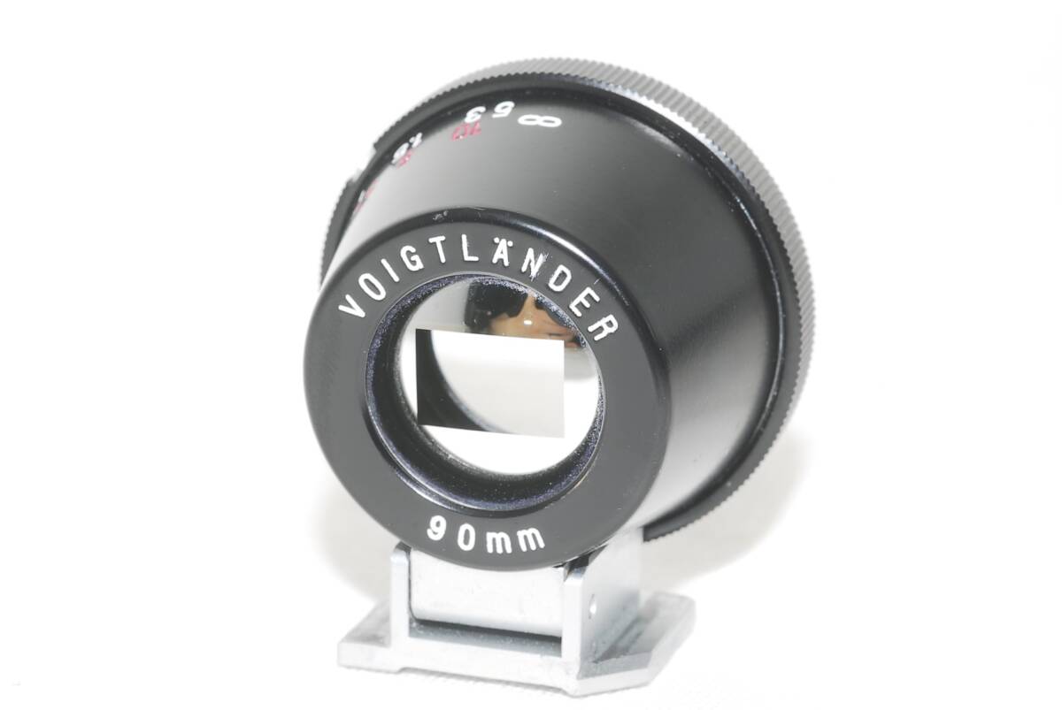 美品 Voigtlander フォクトレンダー 90mm ビューファインダー 美品 Voigtlander フォクトレンダー 90mm ビューファインダー