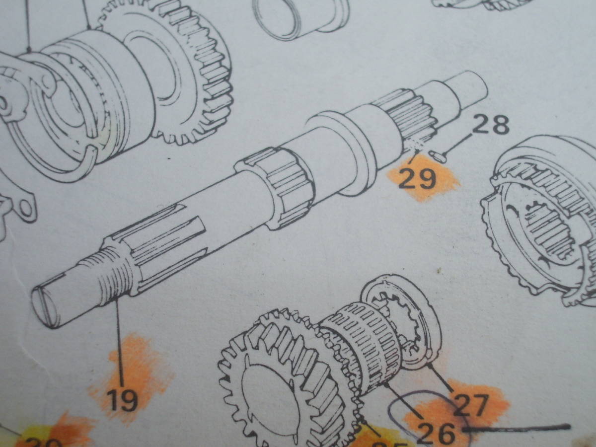  new goods ADO 15*16*3rd speed gear 21 tooth original part 22G1095 that time thing / Rover Mini /BMC Mini /ADO16/ bump la/MG/ Austin /BLMC MINI/ Britain car 