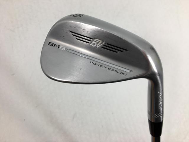 訳あり 即決 中古 ボーケイ ウェッジ スピンミルド SM9 (ツアークロム)50.08F(日本仕様) AW BV105 50 WEDGE タイトリスト
