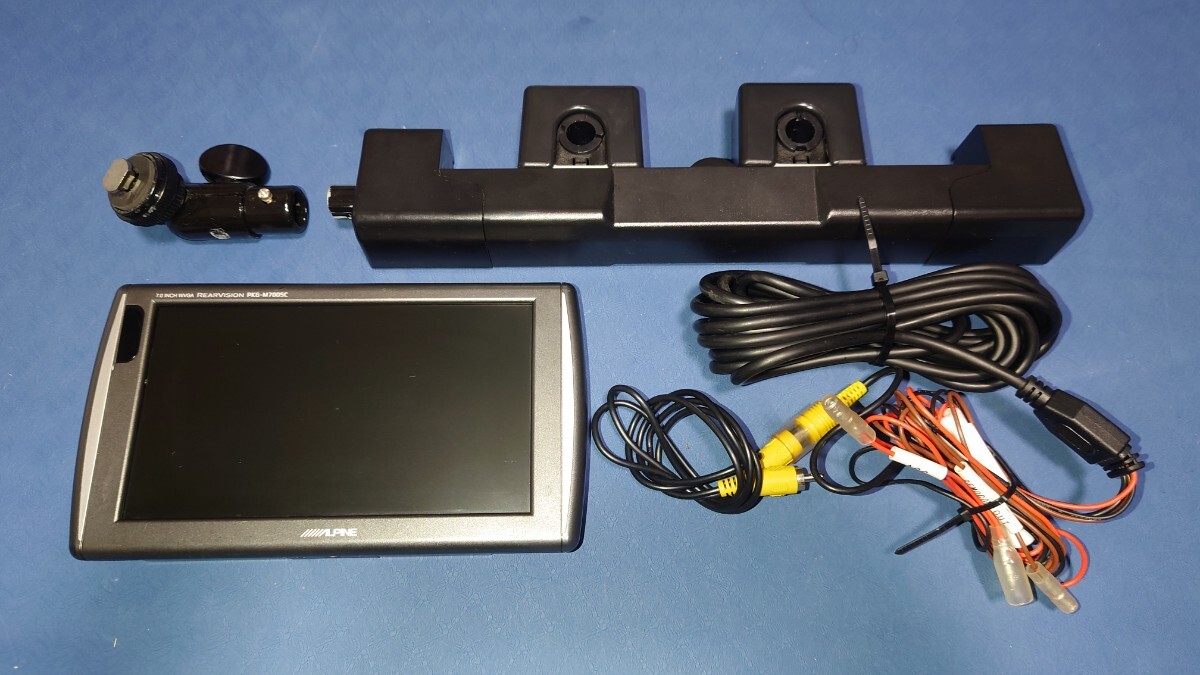 リアモニター】ALPINE PKG-M700SC ステー付き - 家電 リアモニター】ALPINE PKG-M700SC ステー付き - 家電