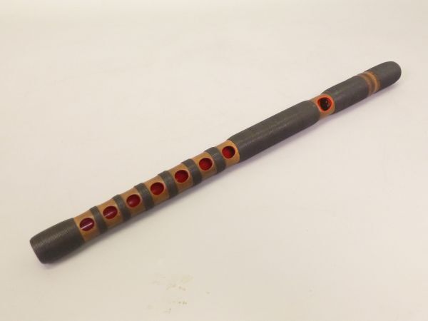 龍笛 竹製『新月』銘 桜樺巻 笛 竜笛 神楽 雅楽器 和楽器 骨董 龍笛 竹製『新月』銘 桜樺巻 笛 竜笛 神楽 雅楽器 和楽器 骨董