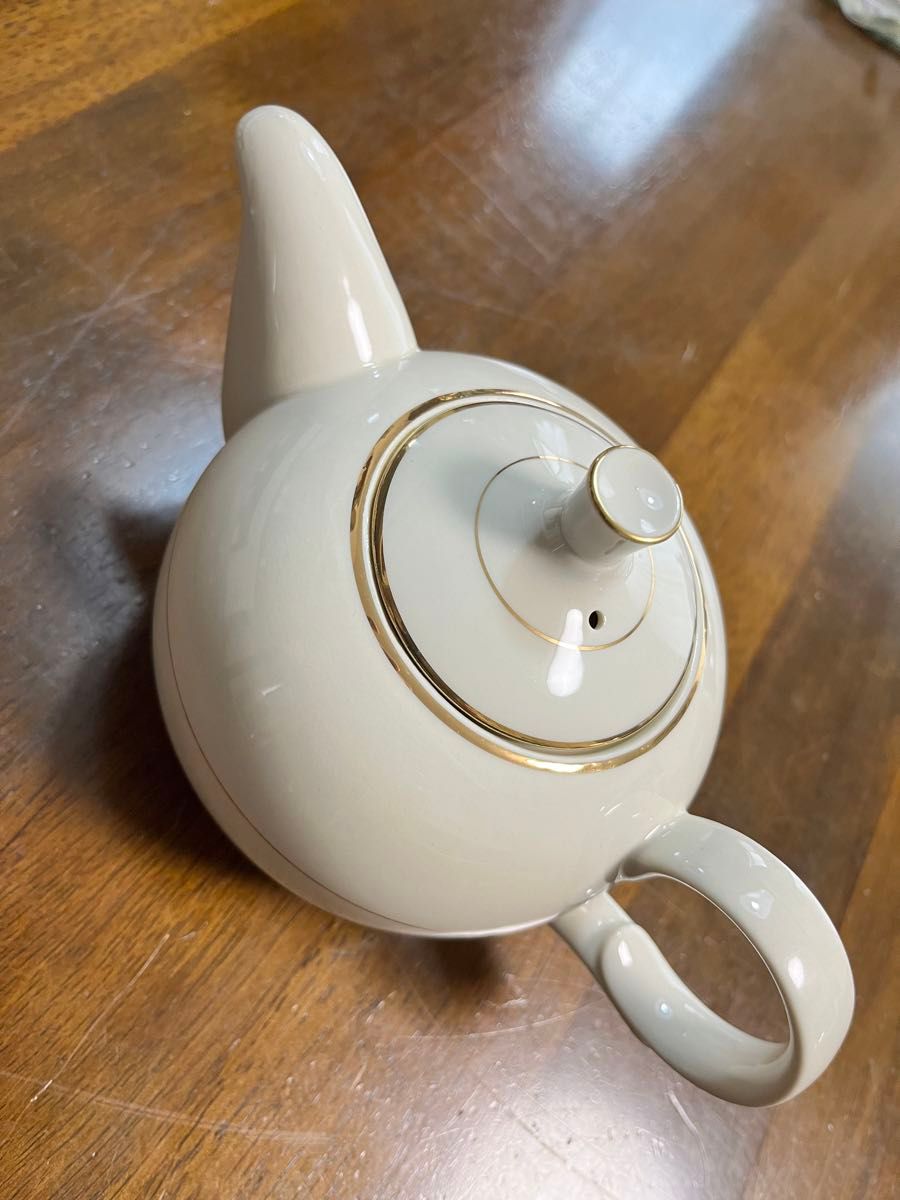 ティーポット 日東紅茶 まじっくポット 昭和レトロ HOYA IVORY ティーポット 日東紅茶 まじっくポット 昭和レトロ HOYA IVORY