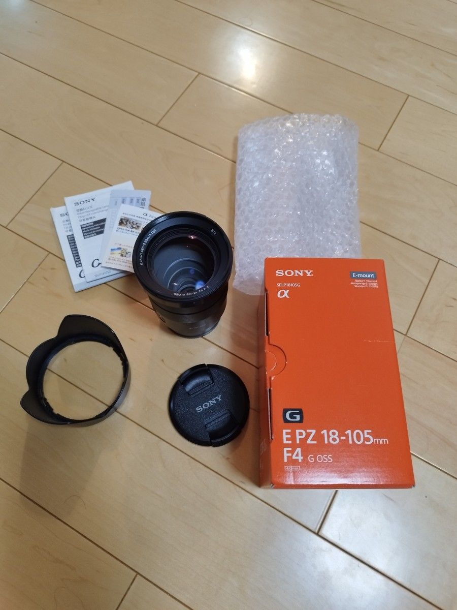 ほぼ未使用 ソニー SONY SELP18105G E PZ 18-105mm F4 G OSS ほぼ未使用 ソニー SONY SELP18105G E PZ 18-105mm F4 G OSS