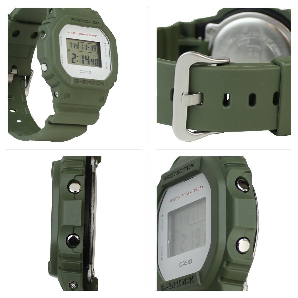 美品】CASIO G-SHOCK カシオ Gショック DW-5600M カーキ|Yahoo 美品】CASIO G-SHOCK カシオ Gショック DW-5600M カーキ|Yahoo