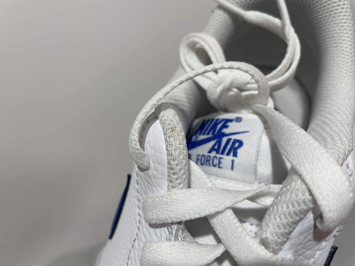 新品】27 5cm NIKE AirForce1 Low White Royal Blue ナイキ エア 新品】27 5cm NIKE AirForce1 Low White Royal Blue ナイキ エア
