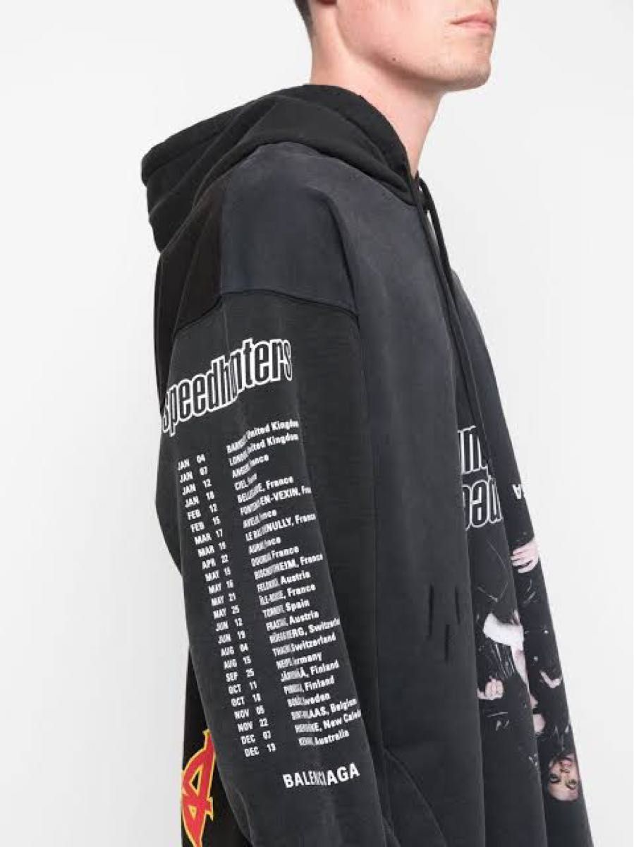 BALENCIAGA(バレンシアガ)ダメージパーカー22AW/Upside Down BALENCIAGA(バレンシアガ)ダメージパーカー22AW/Upside Down