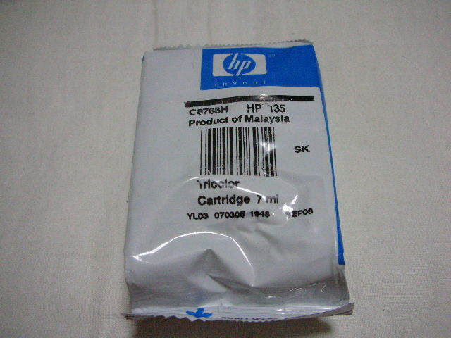 * new goods HP original ink cartridge 135 3 color color *tri color