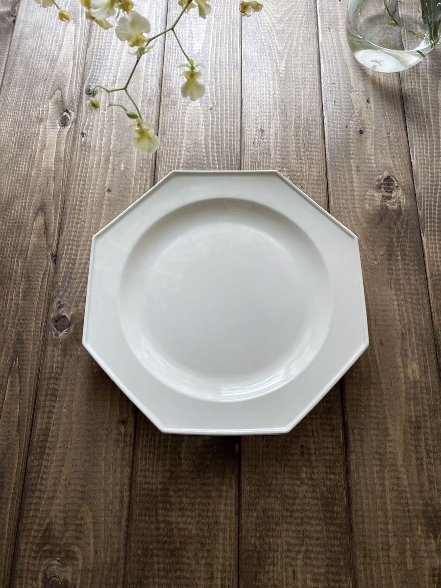 希少 石川隆児 octogonal plate White 艶 1枚 新品 オクトゴナル 希少 石川隆児 octogonal plate White 艶 1枚 新品 オクトゴナル
