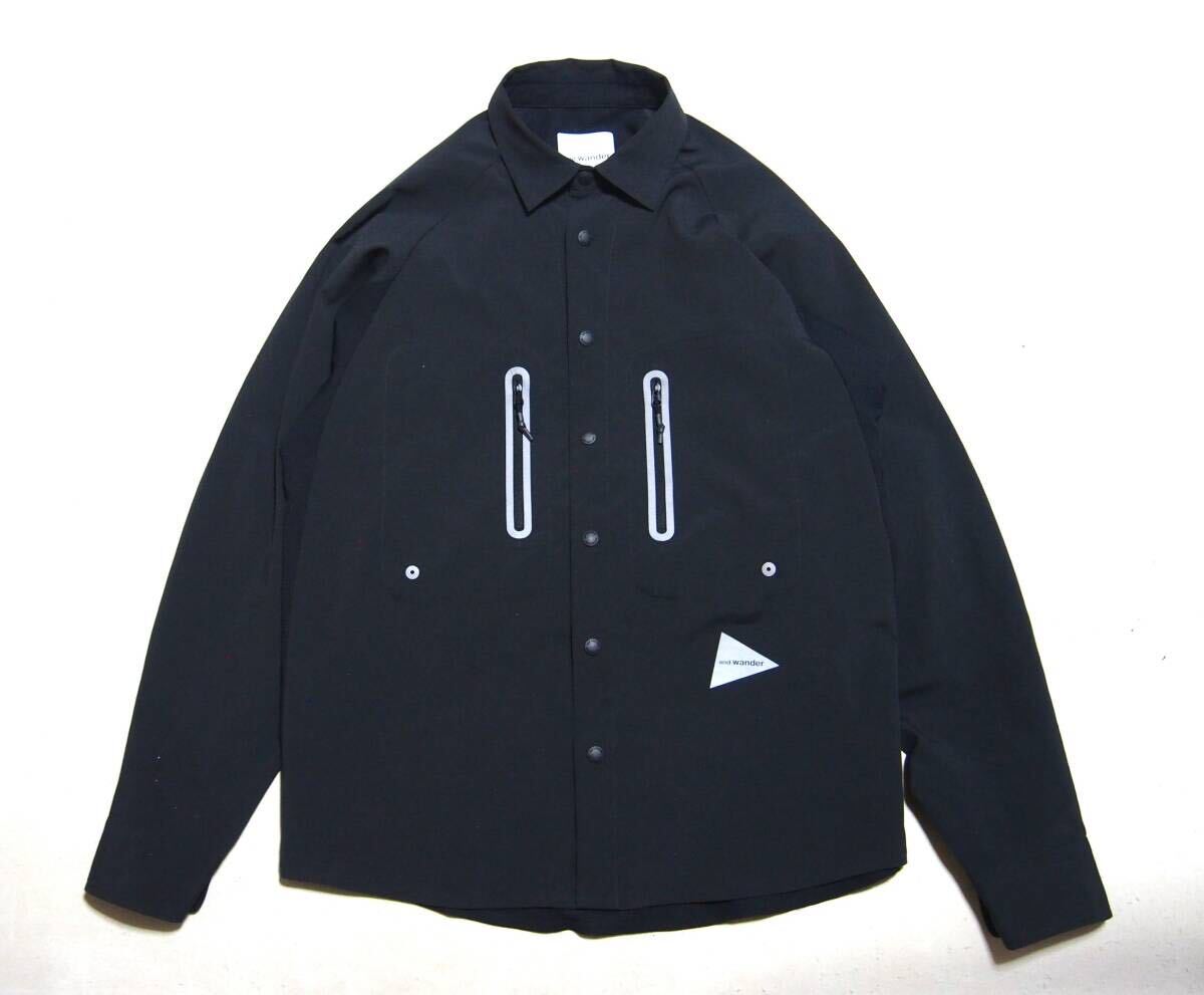 5250円 23SS and wander アンドワンダー tech LS shirt サイズWS 5250円 23SS and wander アンドワンダー tech LS shirt サイズWS